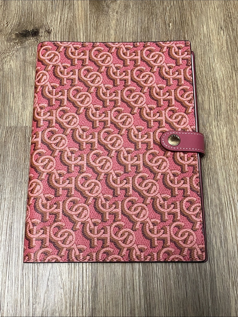 Coach Monogram Notebook